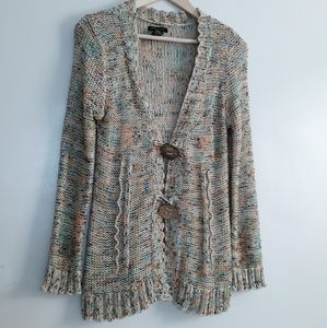 BCBG Maxazria Colorful Cardigan